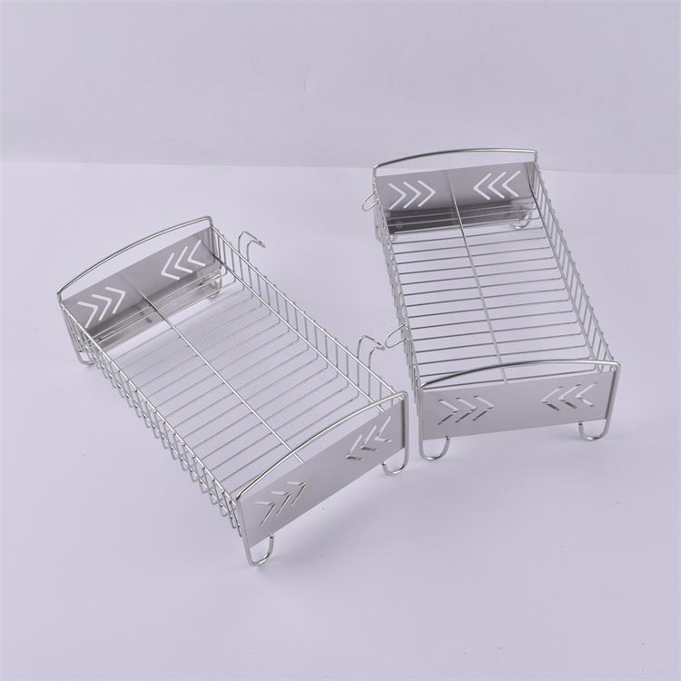 304不銹鋼餐具瀝淋水收納架 餐具消毒籃_http://m.bjavaya.com_不銹鋼編織網類_第5張